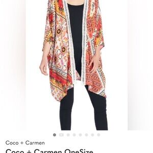 Coco + Carmen Multicolor Kimono